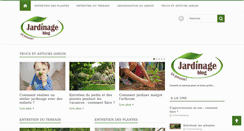 Desktop Screenshot of jardinage-blog.com